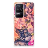 Xiaomi Poco F4 | TPU Case | Bosje Bloemen - thumbnail