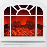 Elektrische haard-met-open-haard-vlameffect-2000W - thumbnail