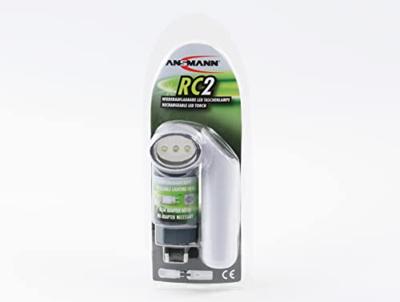 Ansmann RC 2 Zaklamp werkt op een accu LED 12 lm 3 h 88 g Ansmann RC 2 Zaklamp werkt op een accu LED 12 lm 3 h 88 g