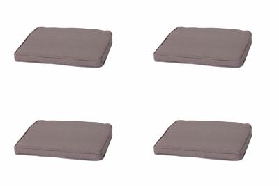 Wicker multi Panama taupe (4 stuks) Madison - Madison