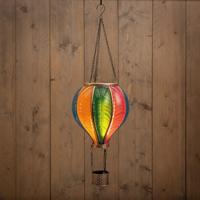 LED Solar Luchtballon vlameffect 29x86cm - thumbnail