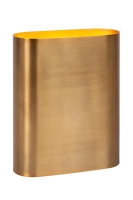 Lucide OVALIS - Wandlamp - 2xE14 - Mat Goud / Messing