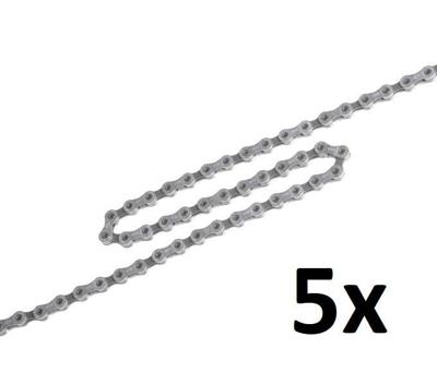 Shimano Ketting 9 speed hg53 deore/lx/tiagra - 126 schakels (5 stuks in werkplaatsverpakking)