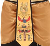 Zwart Gouden Egyptenaar Kostuum Man Mauli - thumbnail