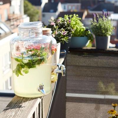 Point Virgule Glazen pot met kraantje 8l Point Virgule Glazen pot met kraantje 8l