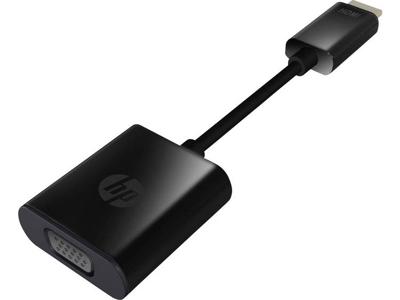 HP H4F02AA HDMI / VGA Adapter [1x HDMI-stekker - 1x VGA-bus] Zwart 0.045 m