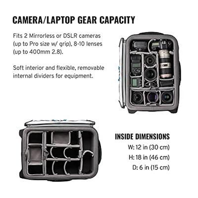 Tenba Roadie Air Case Roller 21 zwart Tenba Roadie Air Case Roller 21 zwart