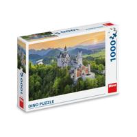 DinoToys Dino puzzel van kasteel neuschwanstein - 1000 stukjes - thumbnail