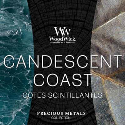Ww candescent coast silver metal collection Woodwick - Woodwick Ww candescent coast silver metal collection Woodwick - Woodwick