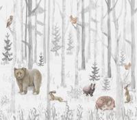 Dutch Cute Walls- Winter Woodland 318x280cm - CW6044-1 - thumbnail