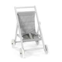 Smallstuff - Doll Buggy - Grey - thumbnail