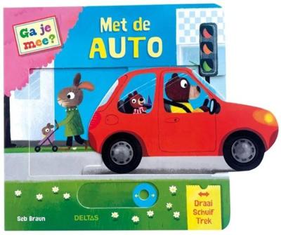 Kartonboek Ga Je Mee? - Met De Auto