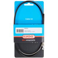 Elvedes remkabelkit t-nippel 540mm/900mm rvs zwart - thumbnail