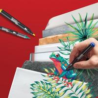 Creatieve marker sharpie 12st assorti - thumbnail