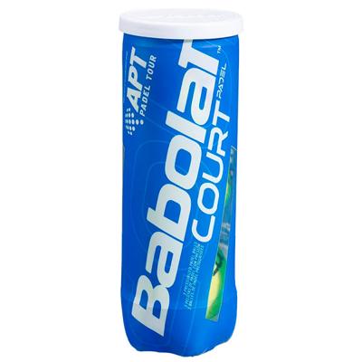 BABOLAT COURT PADEL BALLS TRI-PACK