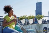 Elho loft urban easy hanger enkelbalkon pothouder white - thumbnail