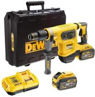 DeWALT DCH481X2 Accu combihamer SDS-Max 6,1J 54V XR FlexVolt 9.0Ah in koffer - thumbnail