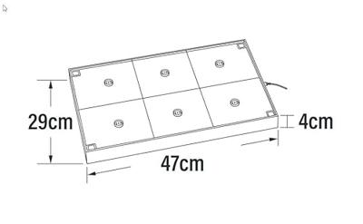 KonstSmide OplaadpaneelChargi voor tafellampen - 7817-750