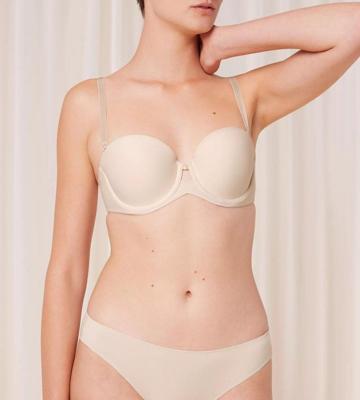 Beugel BH Strapless - Balconette bh - Pure Micro WDP - Bh met afneembare bandjes - Naadloze cups