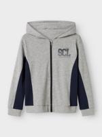 Name it winter sweat vest jongens - grijs - NkmLenno - thumbnail