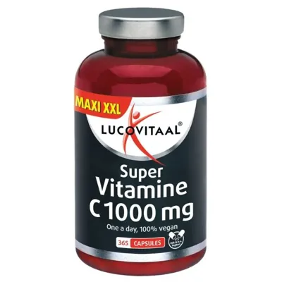 Lucovitaal Vitamine C 1000mg vegan 365 Capsules