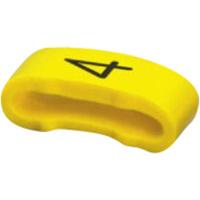 Phoenix Contact SD-WMTBS (S) YE:4 Markeerclip Opdruk 4 Buitendiameter 16 mm (min) 0826514:4 - thumbnail