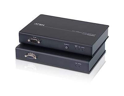 ATEN CE620-AT-G Extender (verlenging) DVI, USB, RS232, Audio-Line-out, Microfoonaansluiting Via netwerkkabel RJ45 100 m