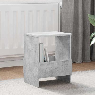Tijdschrift Rek 2 pcs Beton Grijs 35 x 30 x 45 cm