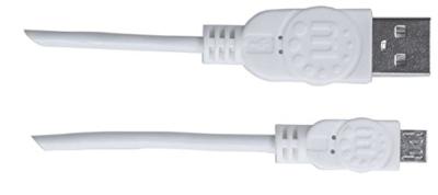 Manhattan USB-kabel USB 2.0 USB-A stekker, USB-micro-B stekker 1.80 m Wit UL gecertificeerd 324069 Manhattan USB-kabel USB 2.0 USB-A stekker, USB-micro-B stekker 1.80 m Wit UL gecertificeerd 324069