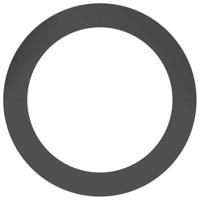 VidaXL Geschikt voor platte boomring zwart ø90 / 120 cm staal - thumbnail