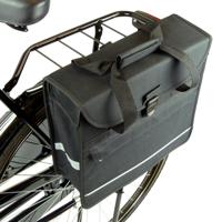 Dresco Basic shopper pakaftas 20 liter nylon zwart - thumbnail