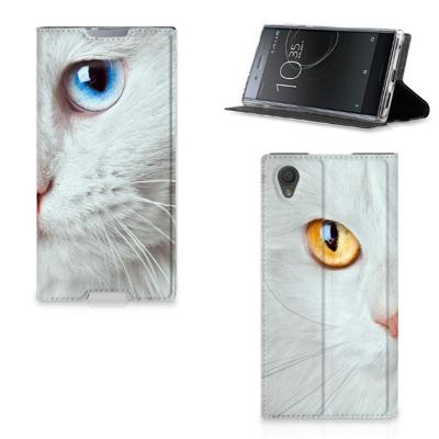Sony Xperia L1 | Hoesje maken | Witte Kat Sony Xperia L1 | Hoesje maken | Witte Kat