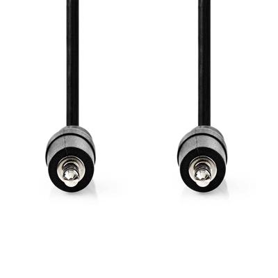 Nedis Stereo-Audiokabel | 3,5 mm Male | 3,5 mm Male | Vernikkeld | 1.50 m | Rond | Zwart | Label - CAGL22000BK15