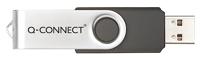 Q-CONNECT USB stick 2.0, zwart, 16 GB - thumbnail