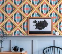 AS Creation Retro Chic - Blauw - Retro - 395314 - thumbnail