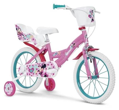 Kinderfiets Minnie Mouse 16" 5-8 Jaar Kinderfiets Minnie Mouse 16" 5-8 Jaar