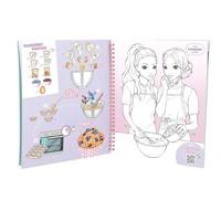 Topmodel Cake & Bake Kleurboek Met Pailletten - thumbnail