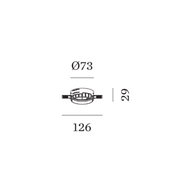 Wever & Ducre - Bliek Petit Trimless 1.0 Aluminium Plasterkit