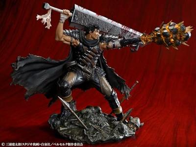 Berserk PVC Statue 1/7 Guts Black Swordsman Ver. 26 cm - thumbnail