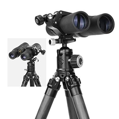 SUNWAYFOTO CC-09 Universele verrekijker statief adapter superklem met Arca Swiss adapter, compatibel met alle statieven 1/4 en 3/8