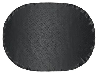 LIVARNO home Set van 2 jacquard tafelkleden (Ovaal, Antraciet) LIVARNO home Set van 2 jacquard tafelkleden (Ovaal, Antraciet)