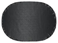 LIVARNO home Set van 2 jacquard tafelkleden (Ovaal, Antraciet) - thumbnail