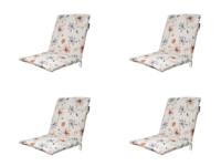 Stapelstoel kussen universeel ca. 97x49 cm Florina natural (4 stuks) Madison - Madison - thumbnail