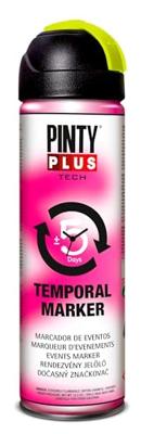 Sprayverf Pintyplus Tech T146 Tijdelijk Geel 500 ml