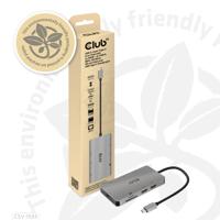 Club 3D USB 3.2 Gen1 Type-C 8-in-1 dockingstation - thumbnail