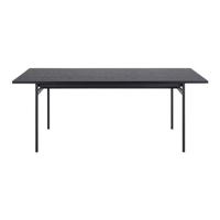 Bendt Eettafel 'Mick' 200 x 90cm, kleur Zwart - thumbnail