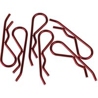 XCeed 1:8 Bodyklemmen Rood (metallic) 1 stuk(s) - thumbnail