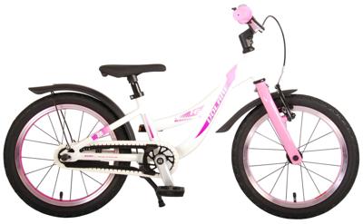Volare Glamour kinderfiets 16 inch Parelmoer/ roze Volare Glamour kinderfiets 16 inch Parelmoer/ roze