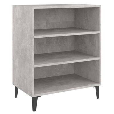Dressoir 57x35x70 cm bewerkt hout betongrijs Dressoir 57x35x70 cm bewerkt hout betongrijs