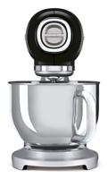 Smeg SMF02BLEU mixer - Staande mixer - Zwart/Zilver 800 W - thumbnail